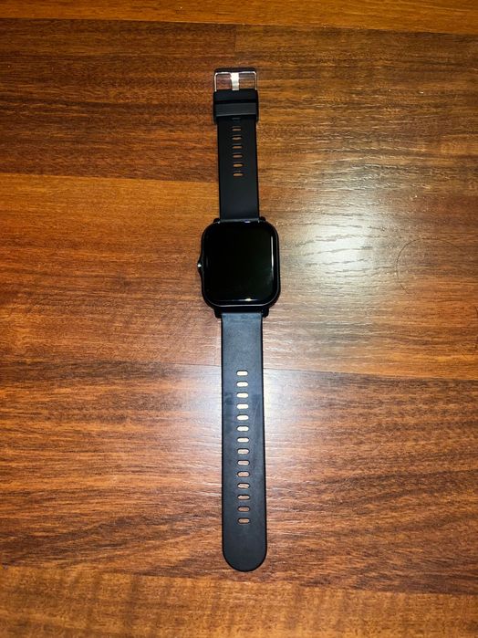 Relógio desportivo tátil preto