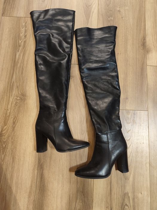 Długie kozaki damskie