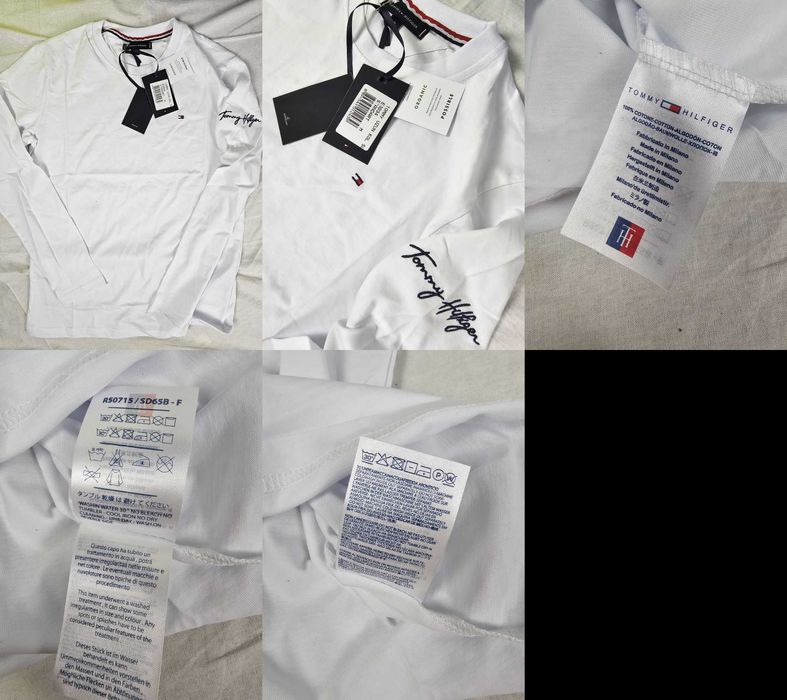 Longsleeve Tommy Hilfiger Hugo Boss nowośc long ralph lauren premium