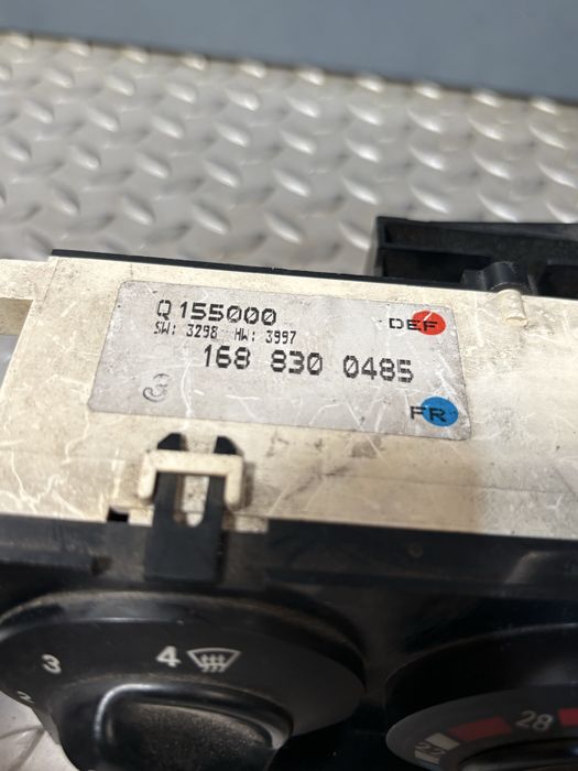 Comando chauffage/ sofagem Mercedes A1688300485