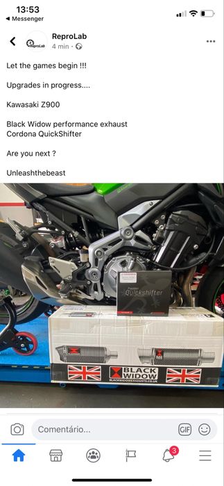Kawasaki z900 de 2020