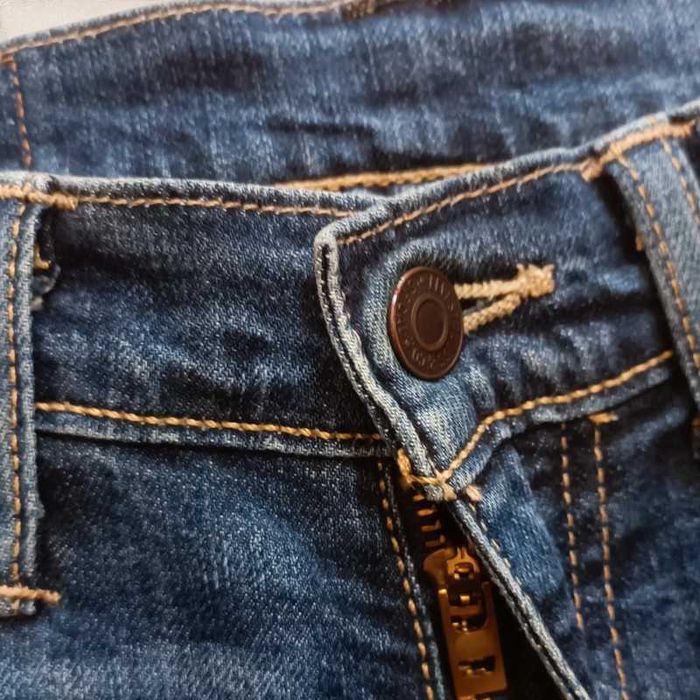 Wrangler regular fit granatowe jeansy 3232