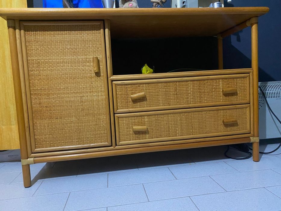 Conjunto de Móvel de Sala/Jardim em Bambu