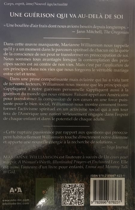 Guérir L`Âme de L`Amérique