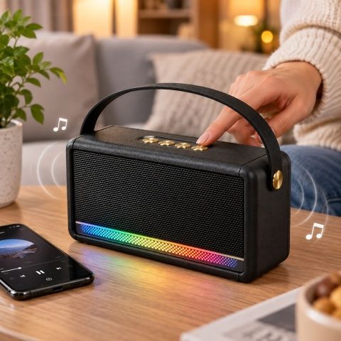 Портативна колонка MARSHAL M 640 BT / Бездротова колонка Bluetooth з ручкою