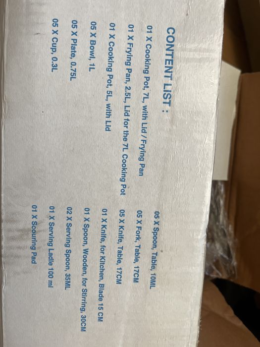 Набор посуды нержавейка