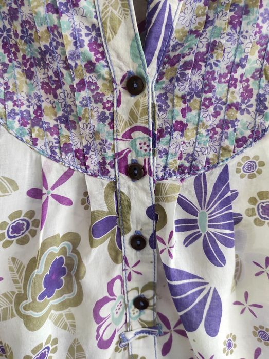 Túnica padrão floral