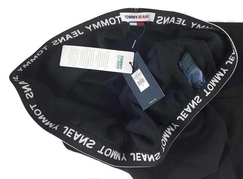 Tommy Hilfiger damskie czarne spodnie dresowe Sweatpant nowe oryg. 3XL