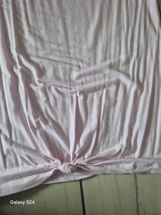 Bluzka bez rękawów xs 34 ivanka trump nowa różowa
