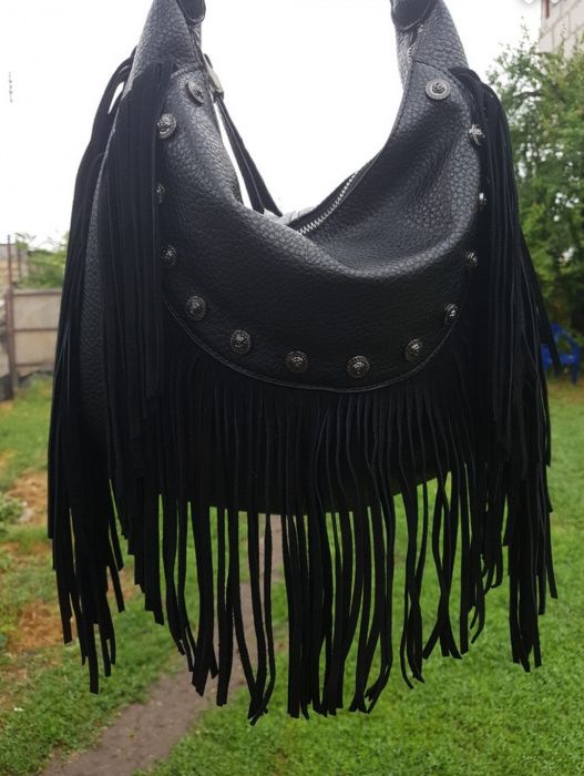 Сумка с бахромой