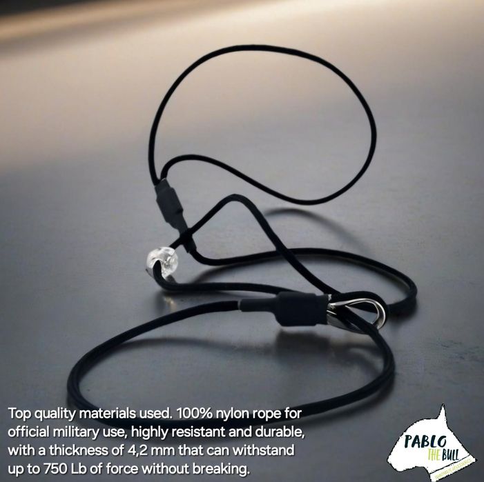 Coleira trela anti puxão slip lead cão