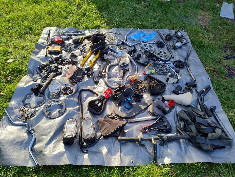 Sprzedam części i akcesoria rowerowe