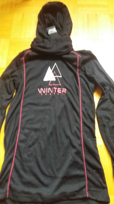 Nowa Crivit bluza termoaktywna rozm. 36/38 z kapturem i golfem kominem