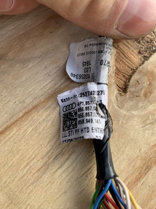 Audi A5 B10 lewe lusterko kamera asystent 16+4 20 PIN 4P1.857409T EU