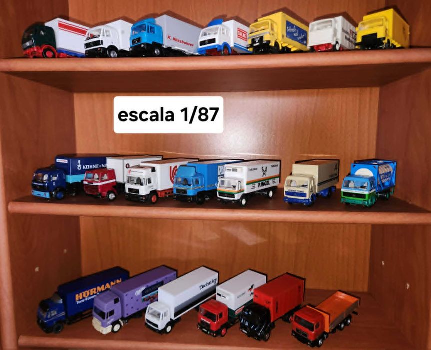 Camions á escala 1/87