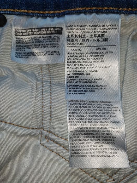 Джинсы Levis 502 USA W34 L32