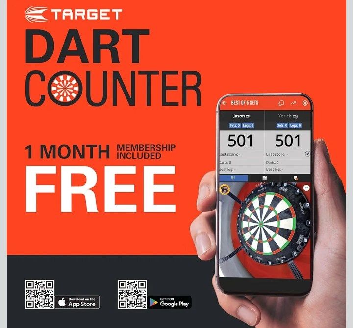 Target Darts Nathan Aspinall 23G zestaw rzutek ze stali wolfra