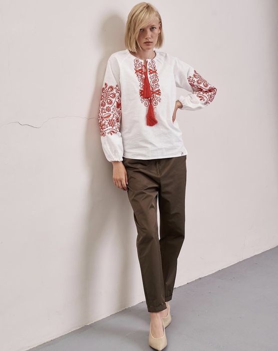 Жіноча вишита сорочка вишиванка, женская блуза вышиванка