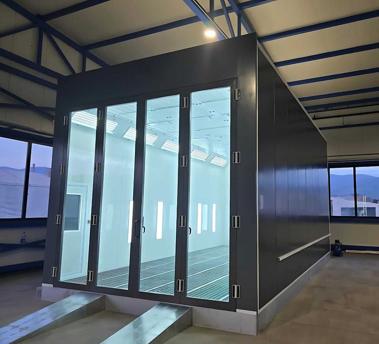 Kabina lakiernicza 8,125x4,65m ABC-Group komora lakiernia malarnia