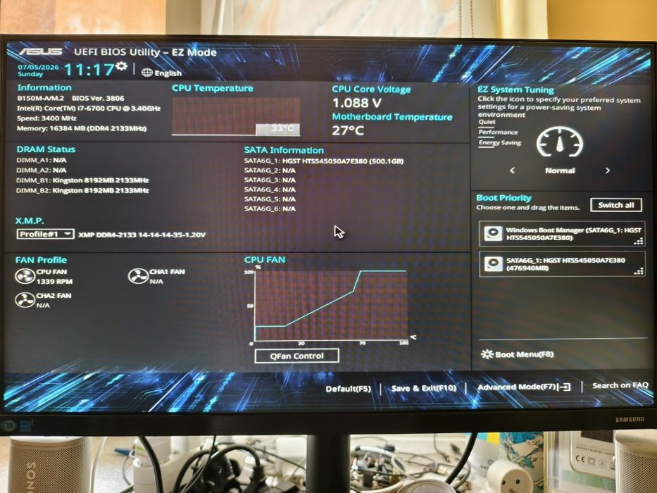 Gamingowy Komputer i7-6700 / GTX 1070 ASUS / 16GB RAM /