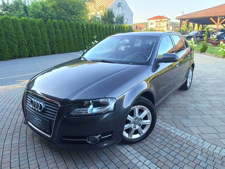Audi A3 Sportback 2.0TDI 140PS 2011/2012r. Bezwypadkowy Serwis ASO Z Niemiec