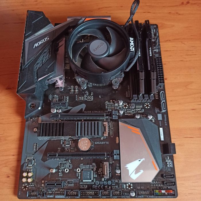 Комплект AM4 Aorus b450