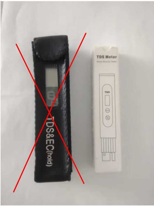 TDS,EC метр для контролю якості води.