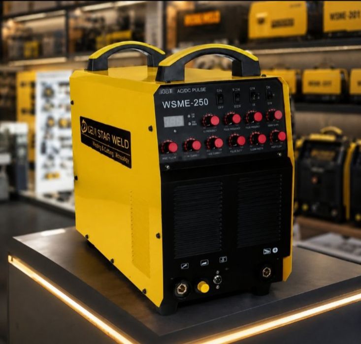 Сварка аргонодуговая GETSTAR WSME 250 AC/DC Для сварки Алюминия 220В