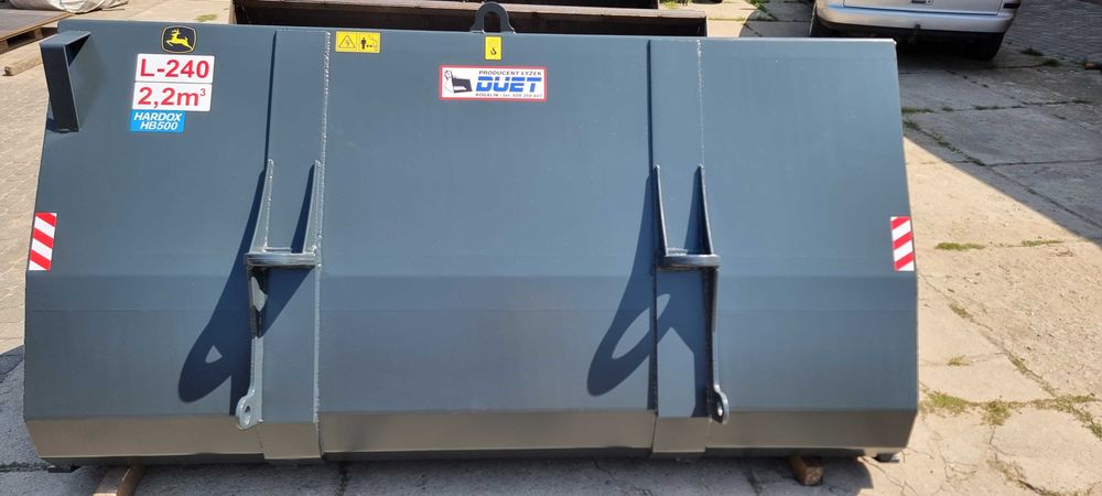 łyżka objętościowa manitou merlo bobcat zboże trociny duża jcb kramer