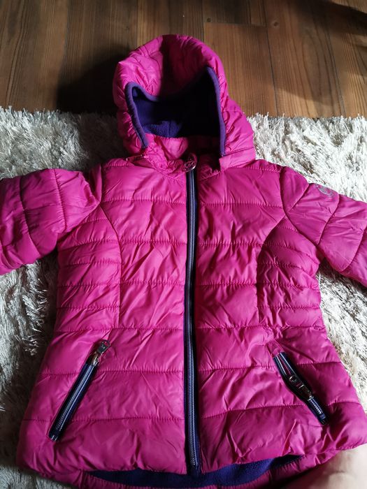 Kurtka Michael Kors roz. 2T 80 86cm zimowa dziewczęca różowa