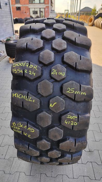 Opona 500/70R24 IND 19,5LR24 MICHELIN BIBLOAD HARD SURFACE 25mm 2020r