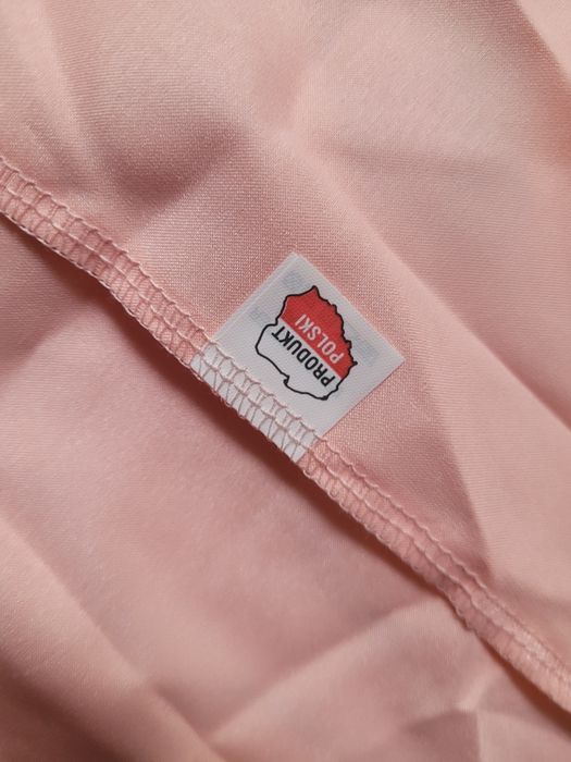 Mega Szlafrok Satynowy S M L Polski Koronkowy