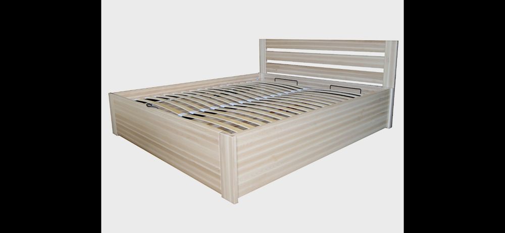 Łóżko podwójne do sypialni lite  drewno  160cm