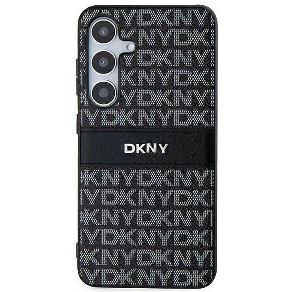 Etui DKNY Leather Mono Stripe & Metal Logo na Samsung Galaxy S24+ - cz