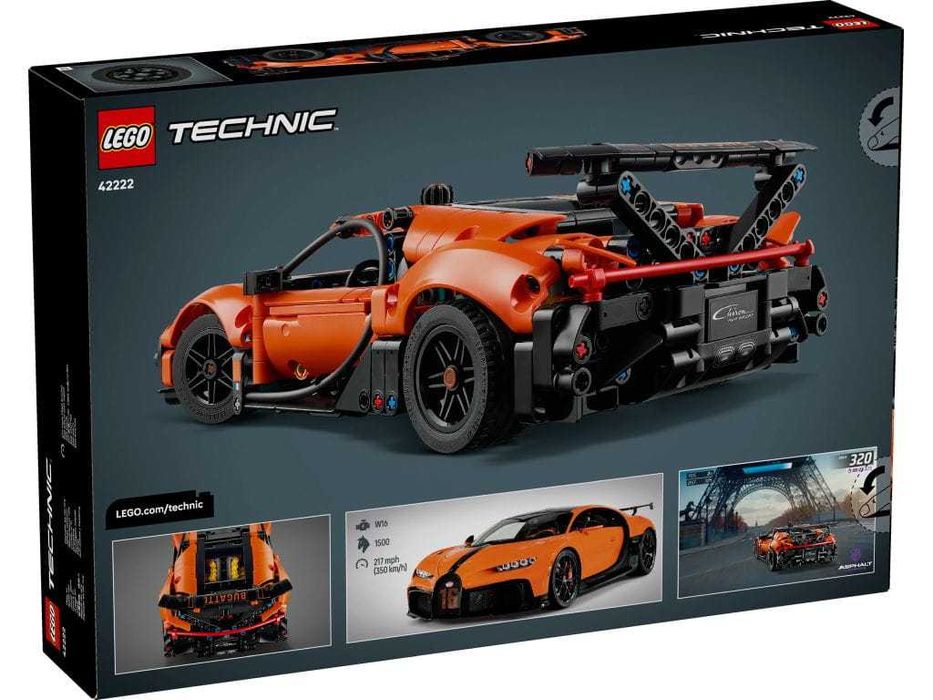 LEGO Technic - Hipersamochód Bugatti Chiron Pur Sport 42222