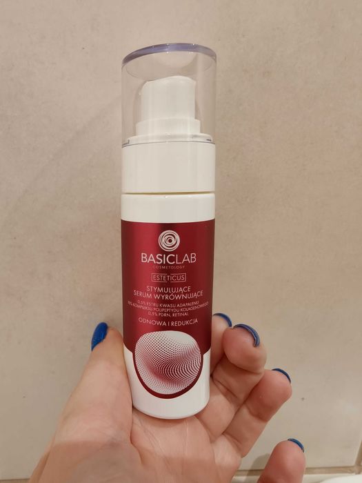 BasicLab Adapinoid 30 ml serum wyrównujące – prawie pełne