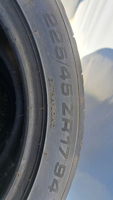 4 Opony 225/45/17 ładne