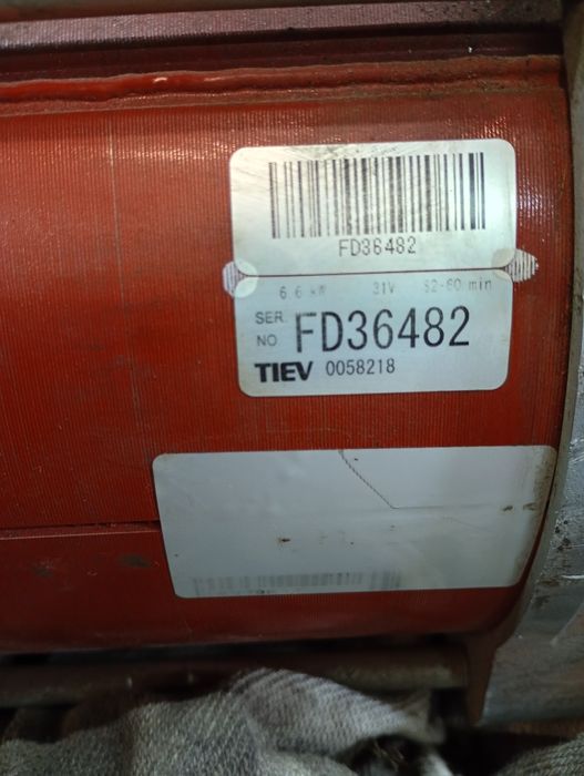 Silnik elektryczny bldc 6.6kw 48v 60v