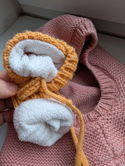 Zestaw kominiarka i rękawiczki H&M 68