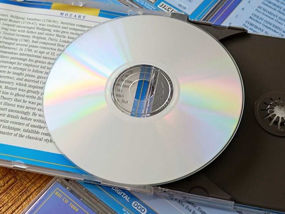 15plyt CD z muzyką klasyczną ( Klassik zum Kuschen)