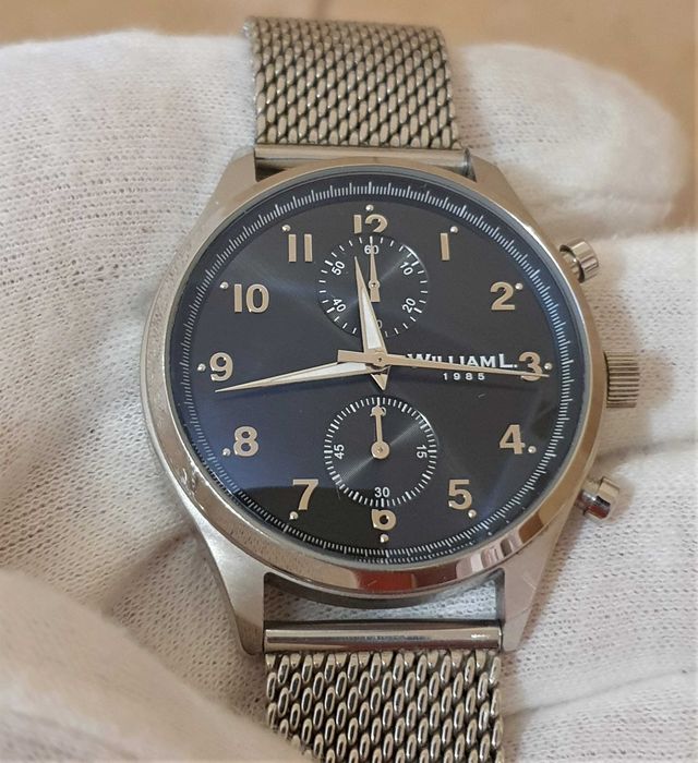 Мужские часы годинник Сandino С4517 Sapphire 43mm 100m Chronograph