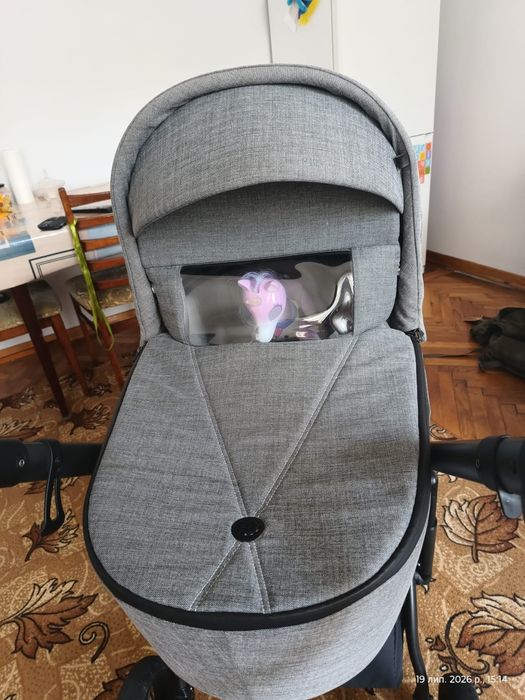 Дитяча коляска 2 в 1 Roan Bass Next 02 Grey
