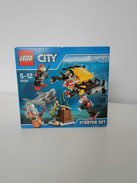 Klocki LEGO 60091 City - Podwodny świat - zestaw startowy Nowe Unikat