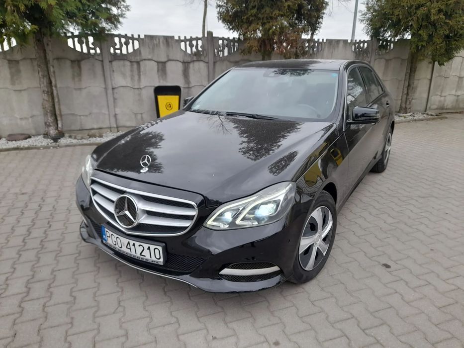 Mercedes-Benz Klasa E Lift 2015 full led doinwestowany zamiana