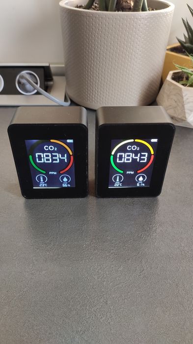 Датчик вуглекислого газу з вимірюванням вологості та температури