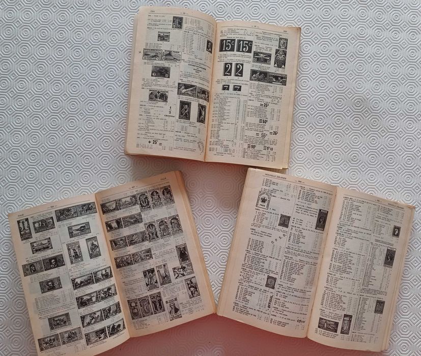 Filatelia - Catálogo Yvert et Tellier, 1960