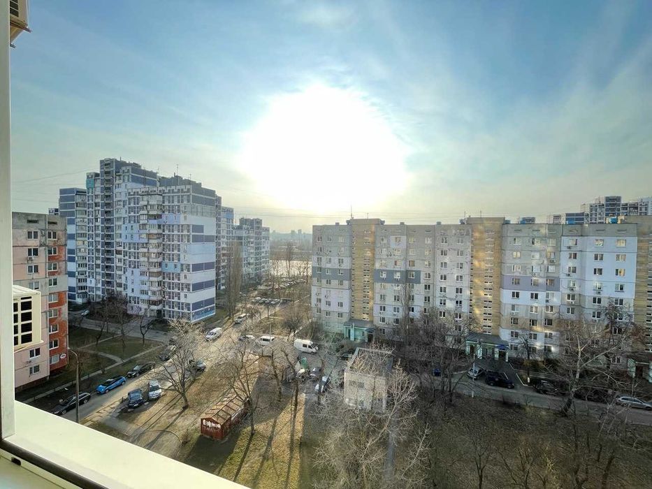 ОБОЛОНЬ Современный термодом, видовая просторная квартира, м.Оболонь 7 мин., ул. Иорданськая (Л.Гавро) 9к Йорданська 9к - Вид 2