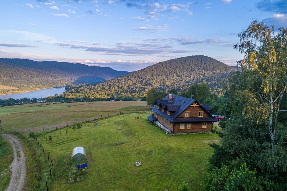 Wolne noclegi, pokoje w górach nad jeziorem, Zalew Klimkówka