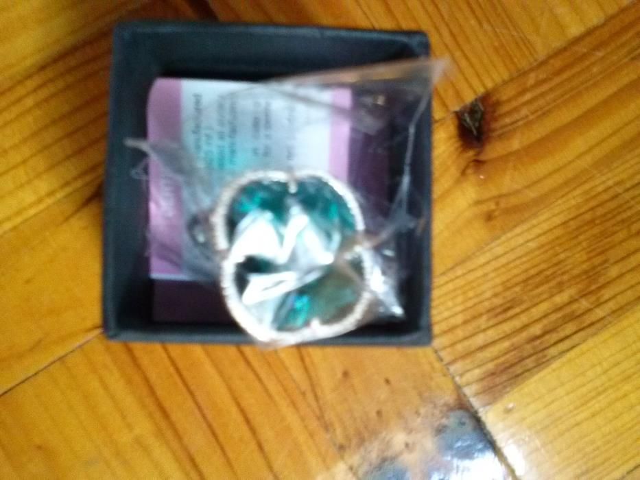 Anel Beclay de Prata de Lei