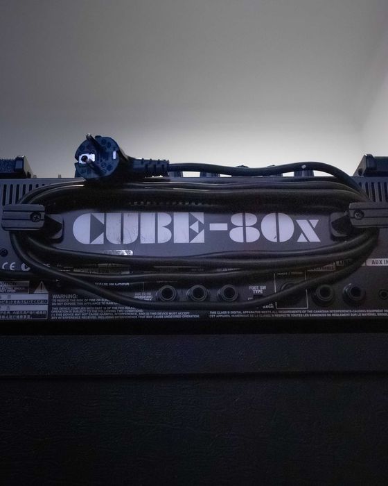 Amplificador Guitarra Elétrica Roland Cube 80x COSM
